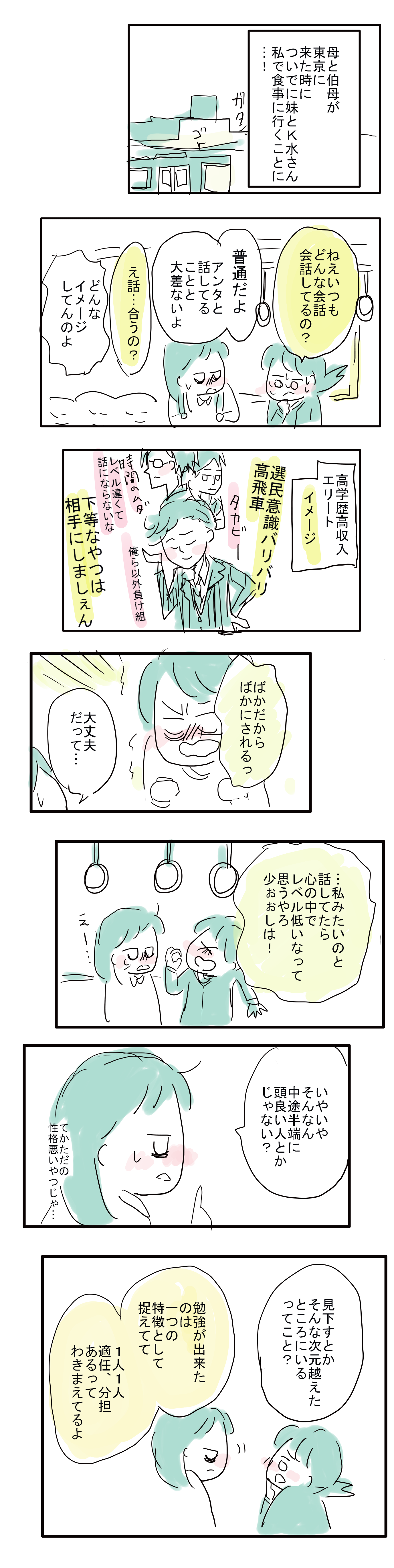 306 妹の旦那と対面 高学歴と結婚 話合う お酒がないと できません